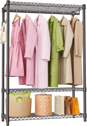 M MZG Heavy Duty Rolling Garment Ra...