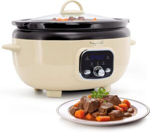MegaChef 3.7 Quart Oval Electric Di...