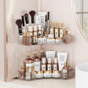 Asayuee 2-Tier Corner Bathroom Coun...