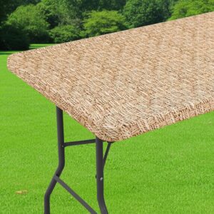 Smiry Spandex Fitted Tablecloth for...