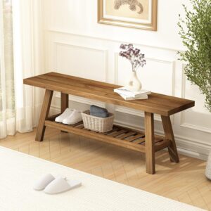HOKYHOKY Reclaimed Solid Wood Bench...