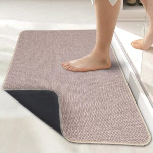 Bath Mat,Ultra Thin Bathroom Rugs,R...