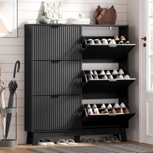 HUANLEGO Shoe Cabinet Storage for E...