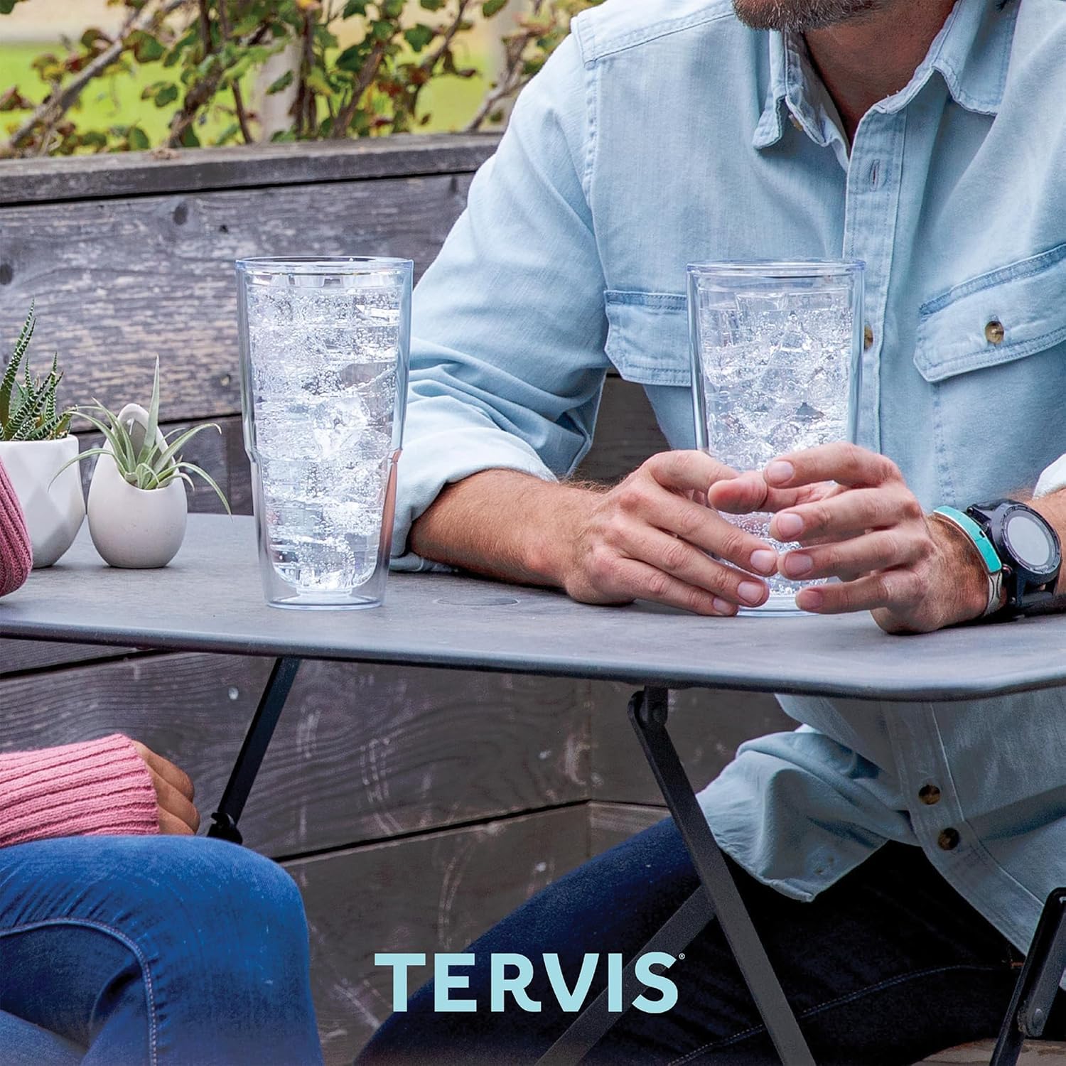 Tervis Clear & Colorful Lidded Made in USA Double Walled Insulated Tumbler Travel Cup Keeps Drinks Cold & Hot, 24oz, Clear Lid, 1 Count (Pack of 1) - Image 7