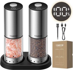 TOMEEM Rechargeable Electric Salt a...