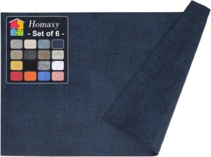 Homaxy Faux Leather Heat Resistant ...