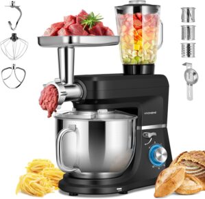 VIVOHOME 6-in-1 Stand Mixer, 8.5 Qu...