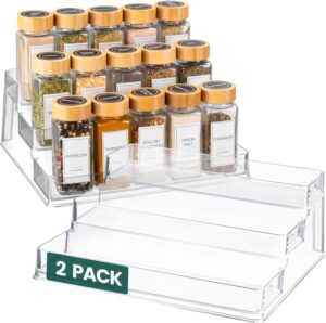 Oizeir Clear Spice Rack (2-Pack) &#...