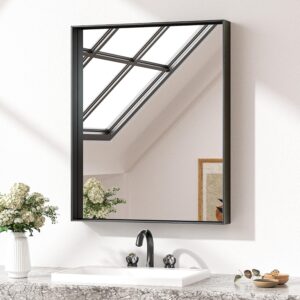 Keonjinn 24 x 30 in Black Bathroom ...
