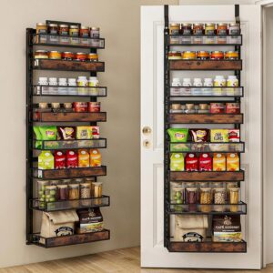 8 Tier Pantry Door Organizer Spice ...