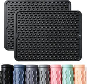 2 Pack Caketime Silicone Dish Dryin...