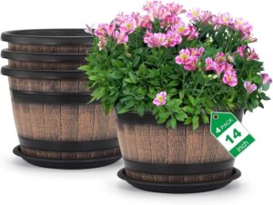 Quarut Large Plastic 4 Pack14 inch ...