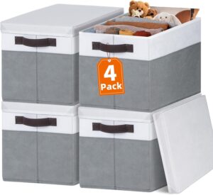 Large Closet Storage Baskets Bins w...