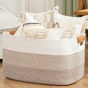 danpinera Blanket Basket, 72L Woven...