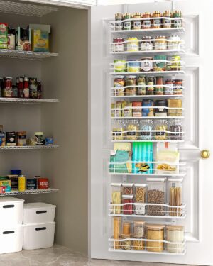 Moforoco White 9-Tier Over The Door...