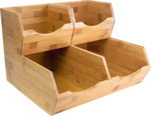 HOMESTEAD Bamboo Pantry Storage Bin...