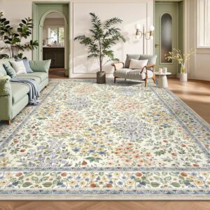 8×10 Area Rugs, Machine Washab...
