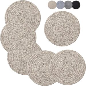 Coga Cotton Trivets for Hot Dishes,...
