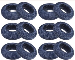 Woven Napkin Rings Set of 12 –...