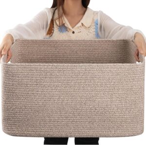 OIAHOMY 75L Large Woven Cotton Rope...