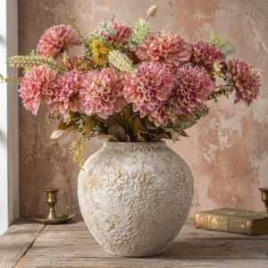 Mimorou White Ceramic Decorative Fl...