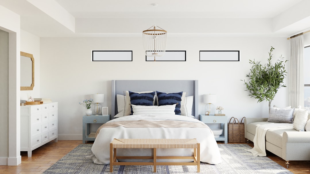 A variety of decorative rugs placed in different styled rooms, showcasing their unique designs and placements.