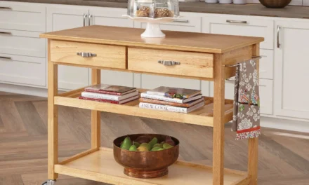 Chic Storage Meets Mobility: Kitchen Cart Home Styles