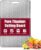 Titanium Cutting Board, 15 x 11 Inch Honeycomb Metal Cutting Board with Juice Groove, 1.5 mm Thick Double-Sided Board for Meat, Vegetables, Fruit, Dishwasher Safe