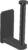 VAEHOLD Self Adhesive Toilet Paper Holder Kitchen Washroom Adhesive Toilet Roll Holder No Drilling for Bathroom Stick on Wall Stainless Steel Brushed Black