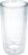 Tervis Clear & Colorful Tabletop Made in USA Double Walled Insulated Tumbler Travel Cup Keeps Drinks Cold & Hot, 16oz, Clear
