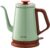 DmofwHi Gooseneck Electric Kettle(1.0L), 100% Stainless Steel BPA Free Classic Pour Over Coffee Kettle | Tea Kettle – Green