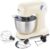Dash 3.5QT Tilt-Head Stand Mixer – Electric Stand Mixer with Stainless Steel Bowl and Splash Guard For Baking – Cream, 3.5-Quart