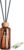 M&SENSE Sandalwood Vanilla Reed Diffuser: Upgraded Formula 6.3 fl oz Non-Toxic Aroma Set with Sticks, Long-Lasting Natural Essential Oil Gifts for Home, Bedroom