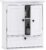 Spirich Bathroom Wall Cabinet, White Medicine Cabinet with Doors | Adjustable Shelf, Lower Tilt-Out Cube, FSC-Certified MDF, Space-Saving Concealed Storage for Toiletries, Towels, or Medicine