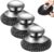Steel Wool Scrubber with Handle, Upgrade Heavy Duty Stainless Steel Dish Scrubber for Cleaning Dishes, Iron Pots, Stoves, Kitchen Sink (3 pcs)