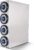 San Jamar Ez-Fit Cup Dispenser Cabinet with 4 Tiers for Restaurants, Dining Halls, and Fast Food, Stainless Steel, 33.25 x 10.75 x 27 Inches, Silver