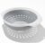 5 Quart Premium Collapsible Colander, BPA-Free Silicone Folding Strainer with Reinforced Handles, Space-Saving Modern Kitchen Drainer for Pasta, Produce & Everyday Cooking