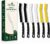 Crevice Cleaning Brush Set – 6Pcs Hard Bristle Cleaning Tools for Grout, Tile Floors, Gaps & Narrow Spaces – Small Grout Scrub Brush for Cleaning Bathroom, Shower, Window Tracks, Kitchen