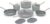 Calphalon® Ceramic Nonstick 12-pc. Cookware Set