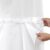 eachope 1 Pack Fabric Snap-in Shower Curtain Liner Replacement,Compatible with No Hook Shower Curtain with Snap in Liner, Removable & Water-Repellent,Machine Washable,70×54,White