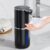 Fantictas Automatic Soap Dispenser Touchless Automatic Foam Soap Dispenser 380ML 4 Adjustable Levels 1200mAh Soap Dispensing Wall Mount for Kitchen and Bathroom,Black