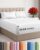Extra Deep Queen Sheet Set – 4 Piece Breathable & Cooling Bed Sheets – Easily Fits 18 to 24 inch Mattress – Ultra Soft, Wrinkle & Fade Free w/ Extra Deep Pockets – Comfy Hotel Luxury Bedding – White