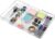Briwooody 1 Pcs Large Expandable Acrylic Drawer Organizers, Grid Adjustable Drawer, Dividers Organizer for Desk, Makeup, Jewelry, Office, Kitchen Supplies (Clear,11 Compartments)