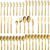 Alata Cube Gold 45-Piece Flatware Set, Forged Cutlery Set, Matte Gold Silverware Service for 8, Stainless Steel Tableware with Square Handle for Home/Restaurant, Dishwasher Safe