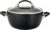 Circulon Symmetry Hard-Anodized Nonstick Induction Casserole Pan with Lid, 5.5-Quart, Black