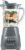 Hamilton Beach Power Elite Blender For Smoothies With Wave Action System | 40 oz. Glass Jar | 12 Functions Including Puree, Crush Ice | 700 Watts | Grey | 58153J