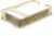 Guest Hand Towel Holder Tray for Bathroom Countertop, Gold Metal | Guest Bathroom, Powder Room & Vanity Use
