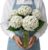 26‘’ Real Touch White Silk Hydrangea Artificial Flowers, Large Lifelike Silk Flowers with Long Stems, Faux Plant for Wedding Bouquet Table Centerpieces Party Home Indoor(5PCS Single Flower)