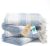 Salt Earth Cotton Turkish Beach Towel (Set of 4, 36″x72″) – Soft, Quick Dry, Sand Resistant, Absorbent Towels for Bathroom, Home, Travel, Pool, Spa, Bath, Swim – Beach Towels Oversized (Sky Blue)