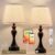 Seealle Touch Lamps for Nightstand – Bedside Lamps Set of 2, 3 Way Dimmable, USB C+A for Bedroom & End Tables (LED Bulbs Included)